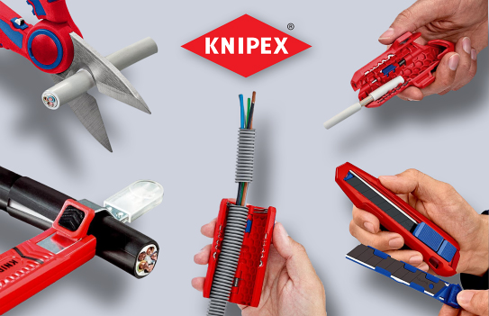 Инструменти Knipex за сваляне на изолация от електрически проводници