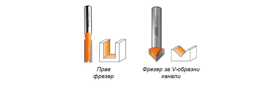 Видове прави фрезери